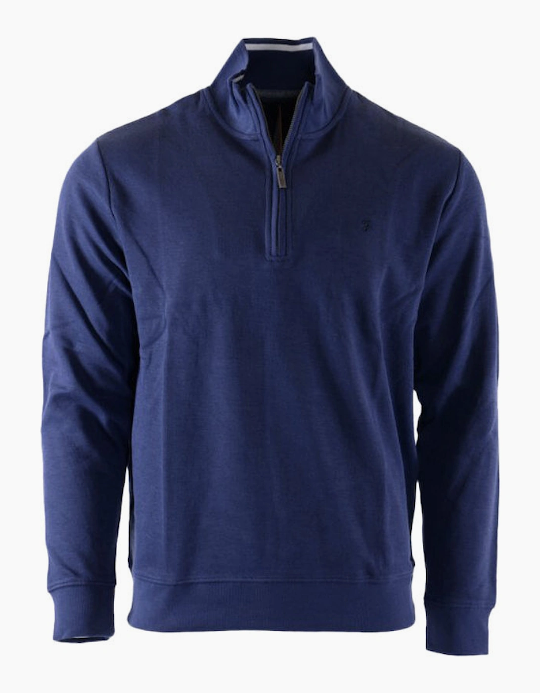 FARAH Mens Winter Jumper Bomber Cotton