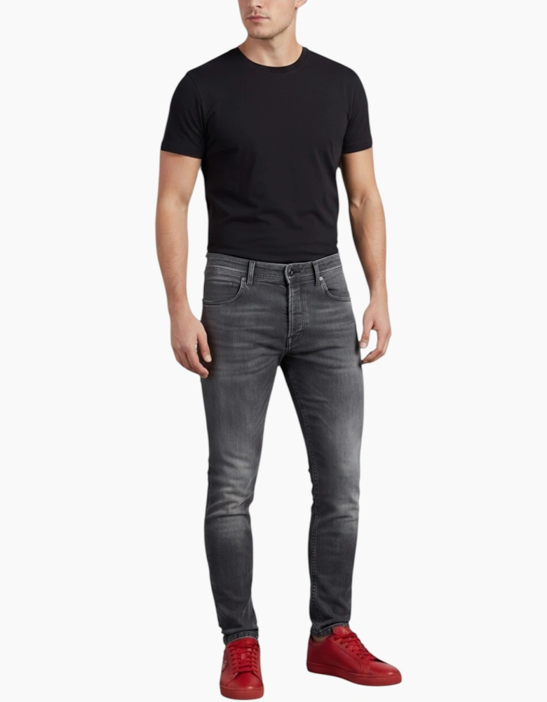 DIESEL Mens Denim Jeans Stretch Slim Fit