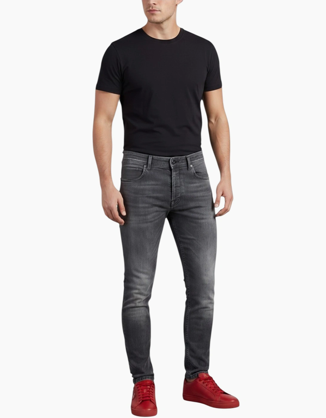 DIESEL Mens Denim Jeans Stretch Slim Fit, 2 of 1