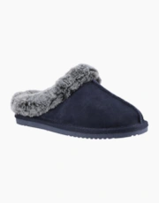 Navy Suede