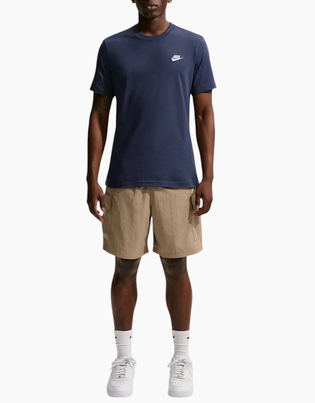Nike AR4997 Mens Club T Shirts Cotton