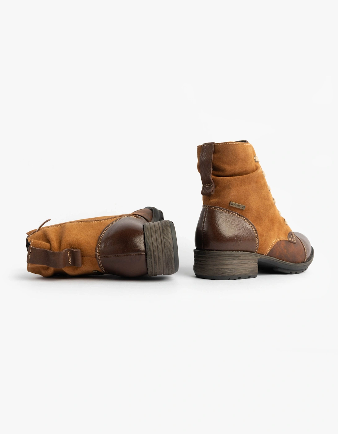 Josef Seibel Susie 03 Womens Ankle Boots Camel Combi