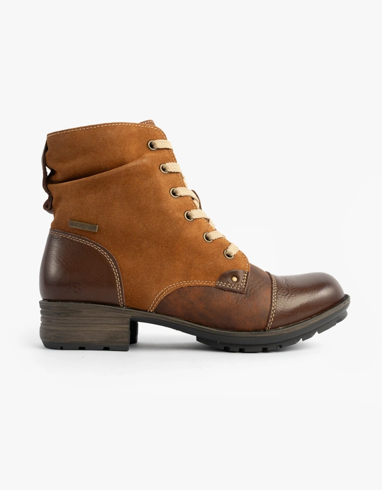 Josef Seibel Susie 03 Womens Ankle Boots Camel Combi