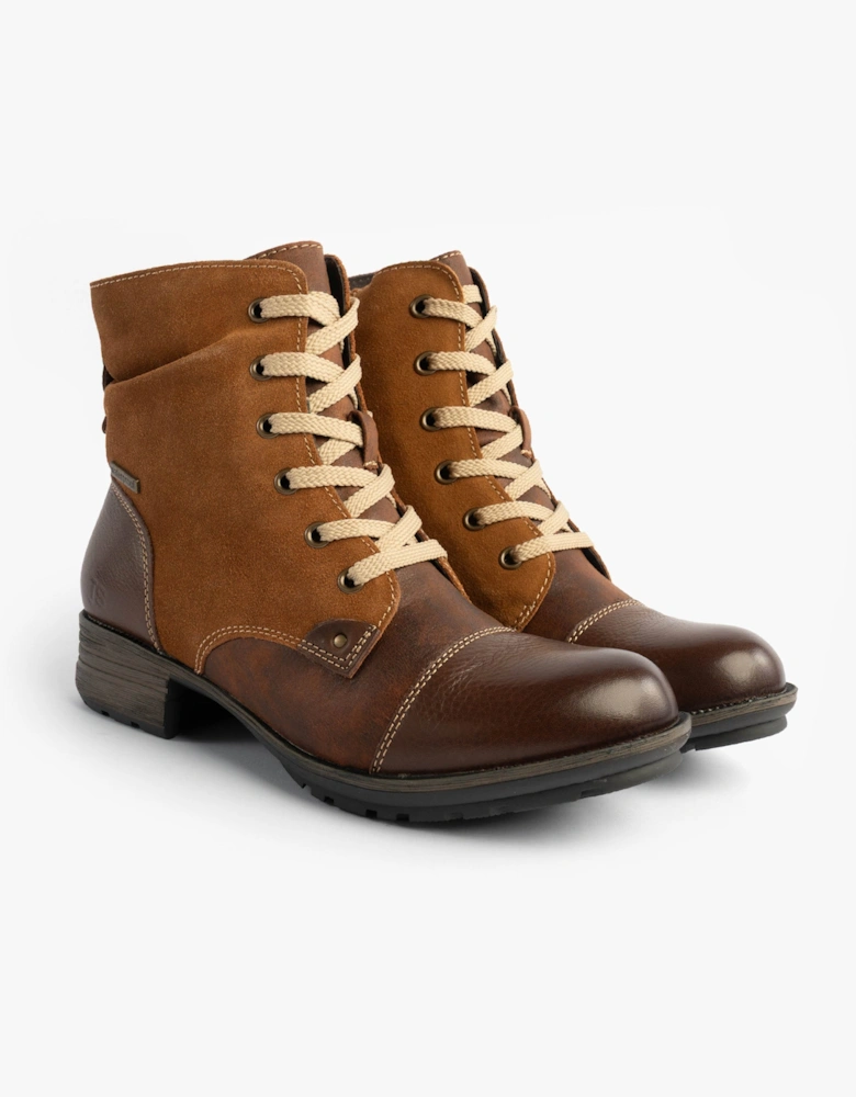 Josef Seibel Susie 03 Womens Ankle Boots Camel Combi