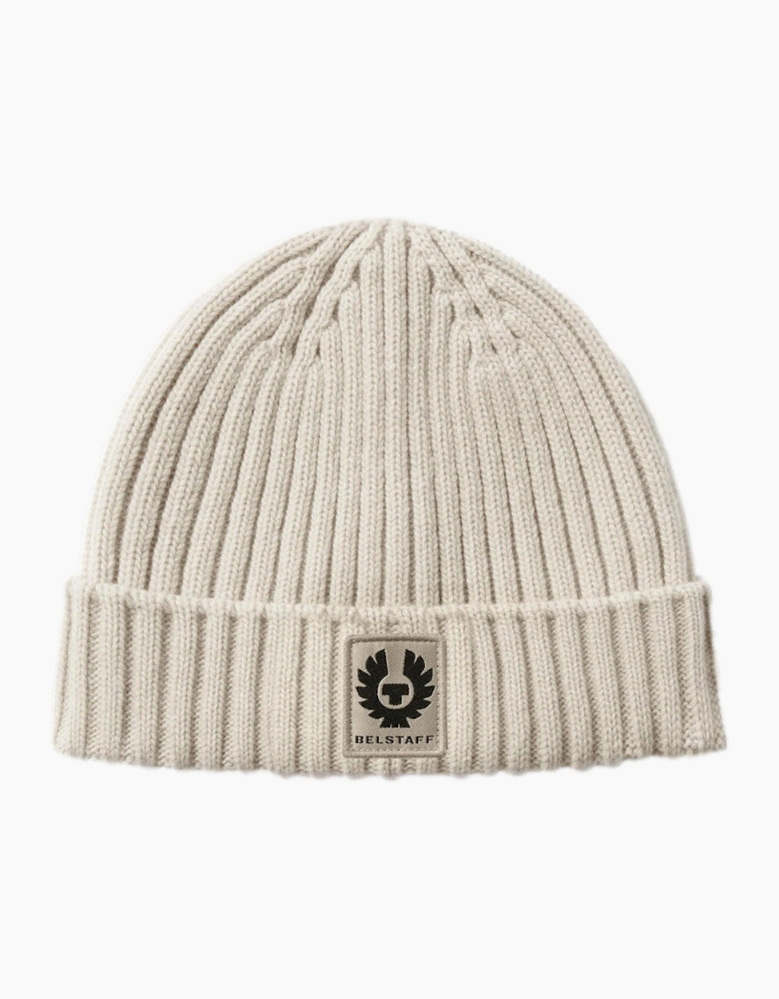 Belstaff Watch Beanie Hat Pale Stone