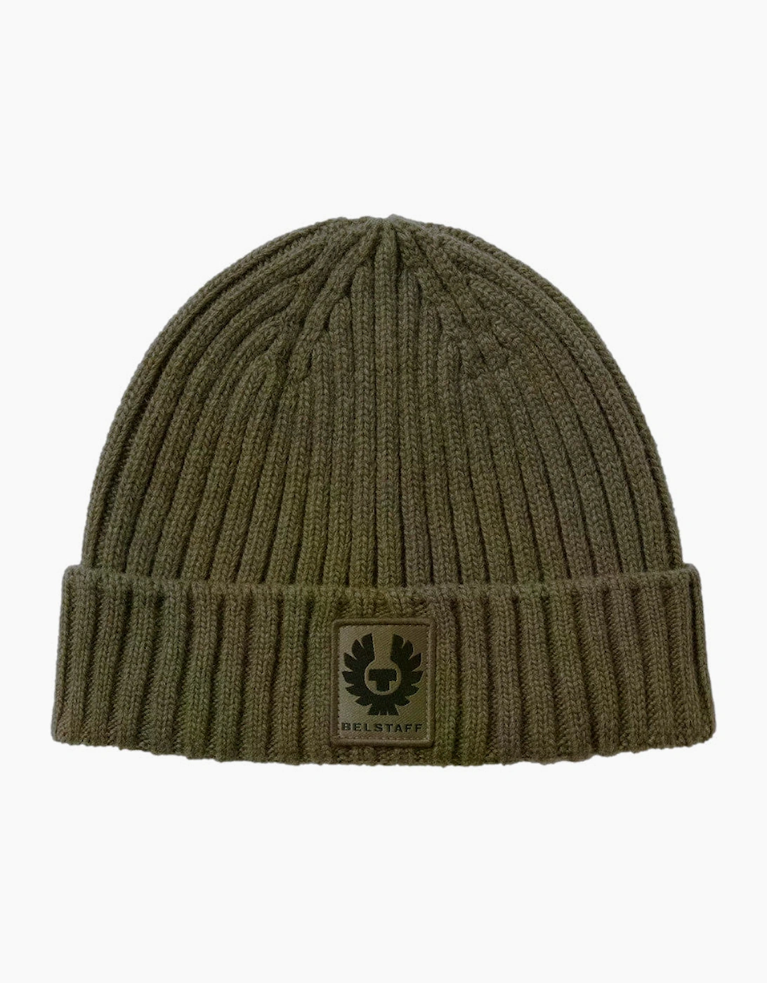 Belstaff Watch Beanie Hat Khaki Green
