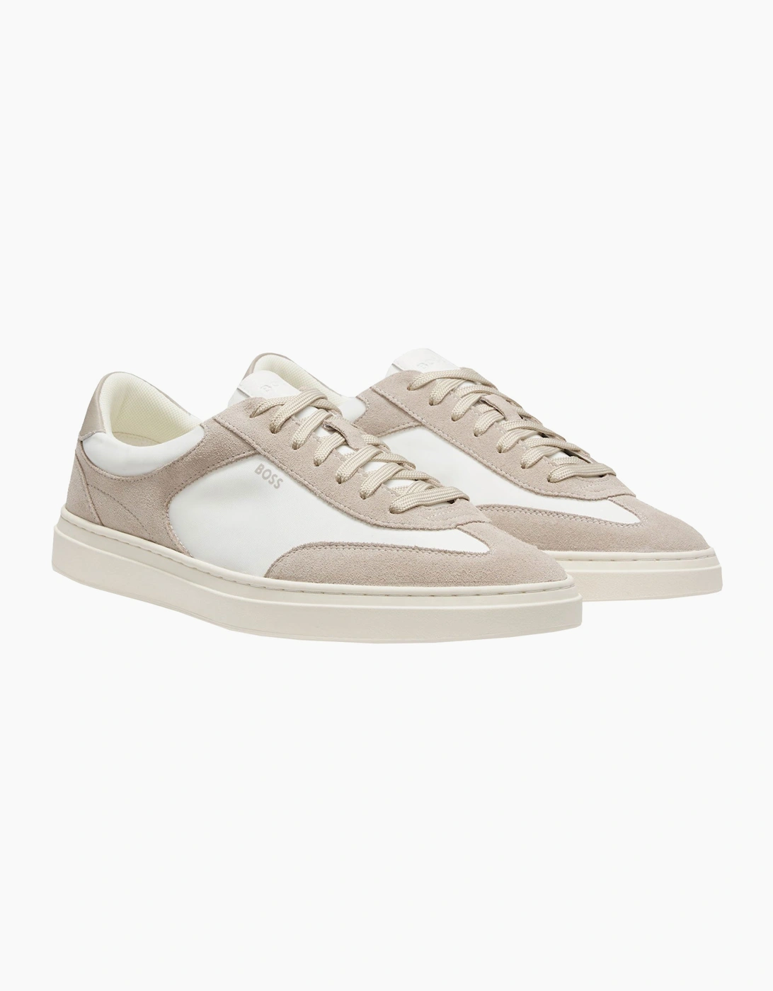 BOSS BLACK KIERAN TENN TRAINER OPEN WHITE