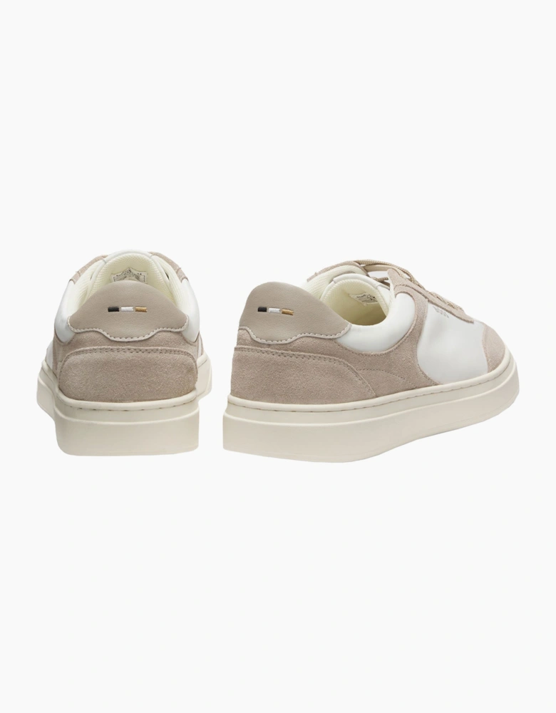 BOSS BLACK KIERAN TENN TRAINER OPEN WHITE