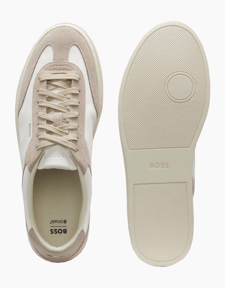 BOSS BLACK KIERAN TENN TRAINER OPEN WHITE