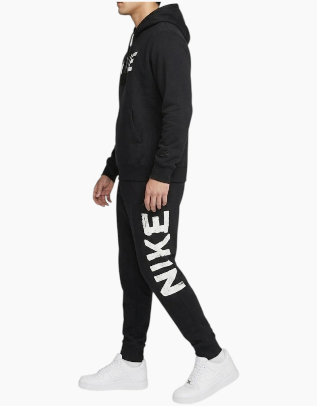 Nike Mens Tracksuit DQ2349 Club Graphic Long Sleeve Sets