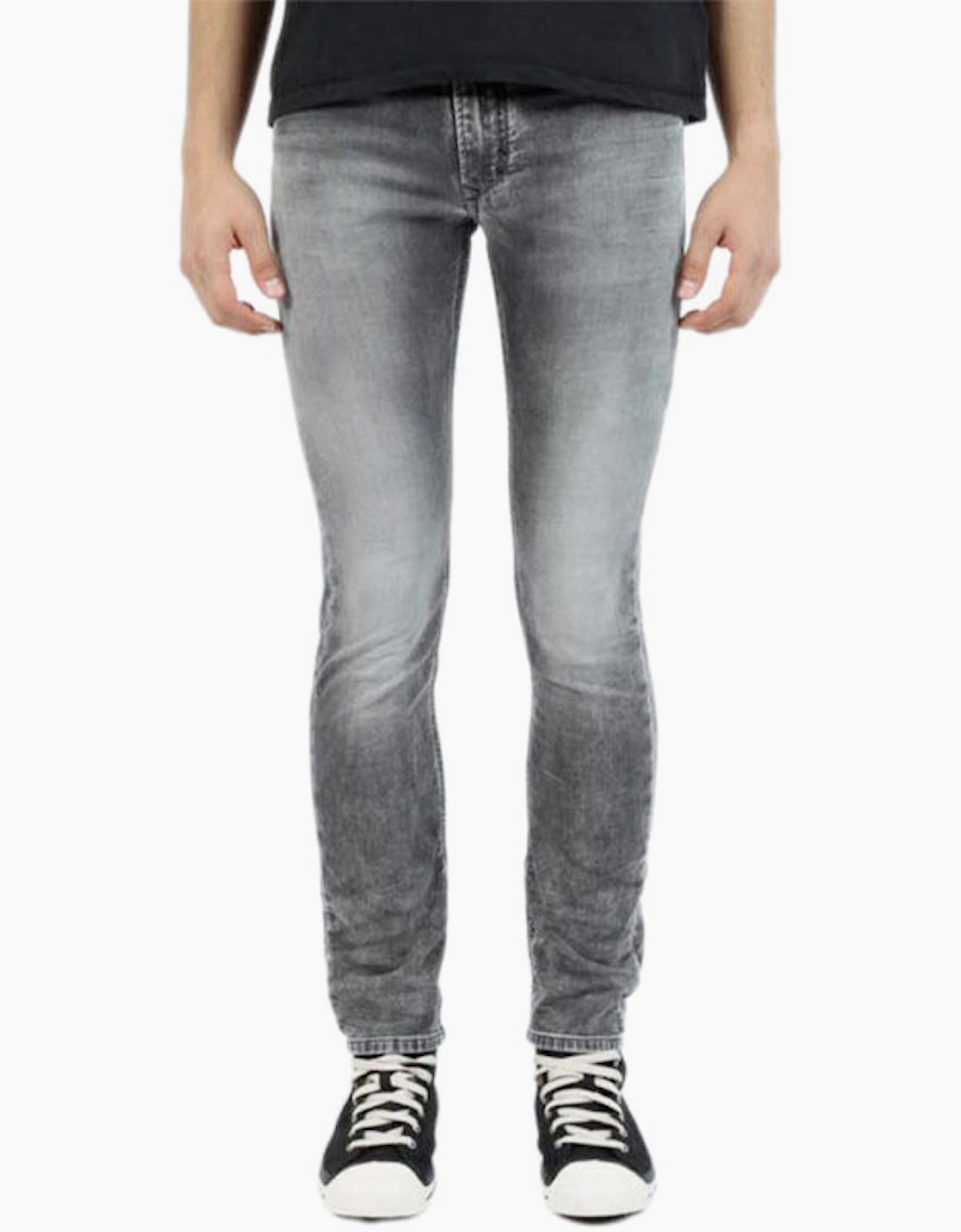 DIESEL Mens Denim Jeans Sweat Jogg Jeans, 2 of 1