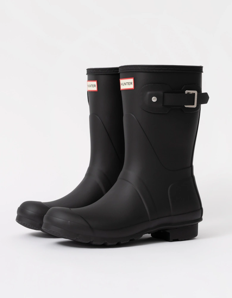 Hunter Original Short Womens Wellies - Black