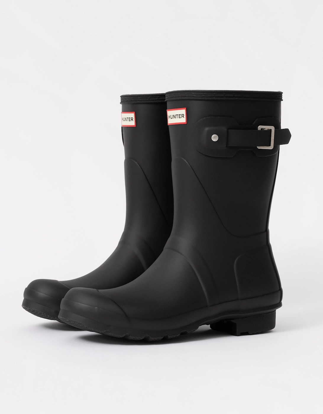 Hunter Original Short Womens Wellies - Black, 6 of 5