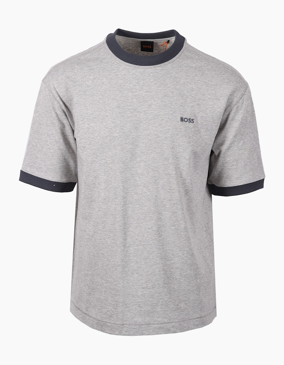 BOSS ORANGE TE_EDGE T-SHIRT OPEN GREY, 4 of 3