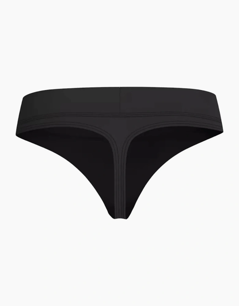 Heritage Athletic Cotton Thong, Black