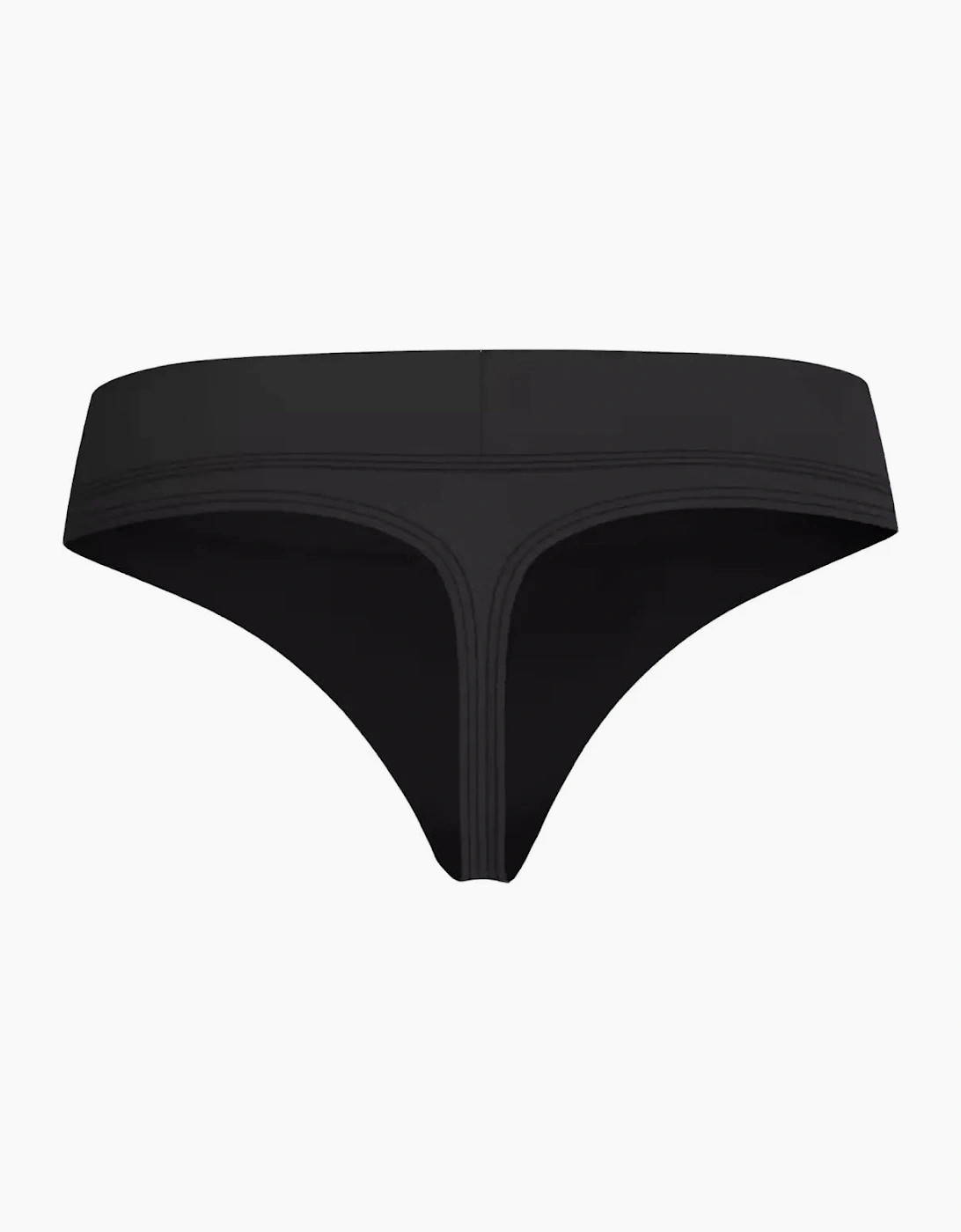Heritage Athletic Cotton Thong, Black