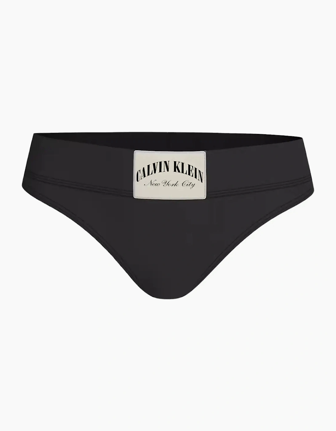Heritage Athletic Cotton Thong, Black, 4 of 3