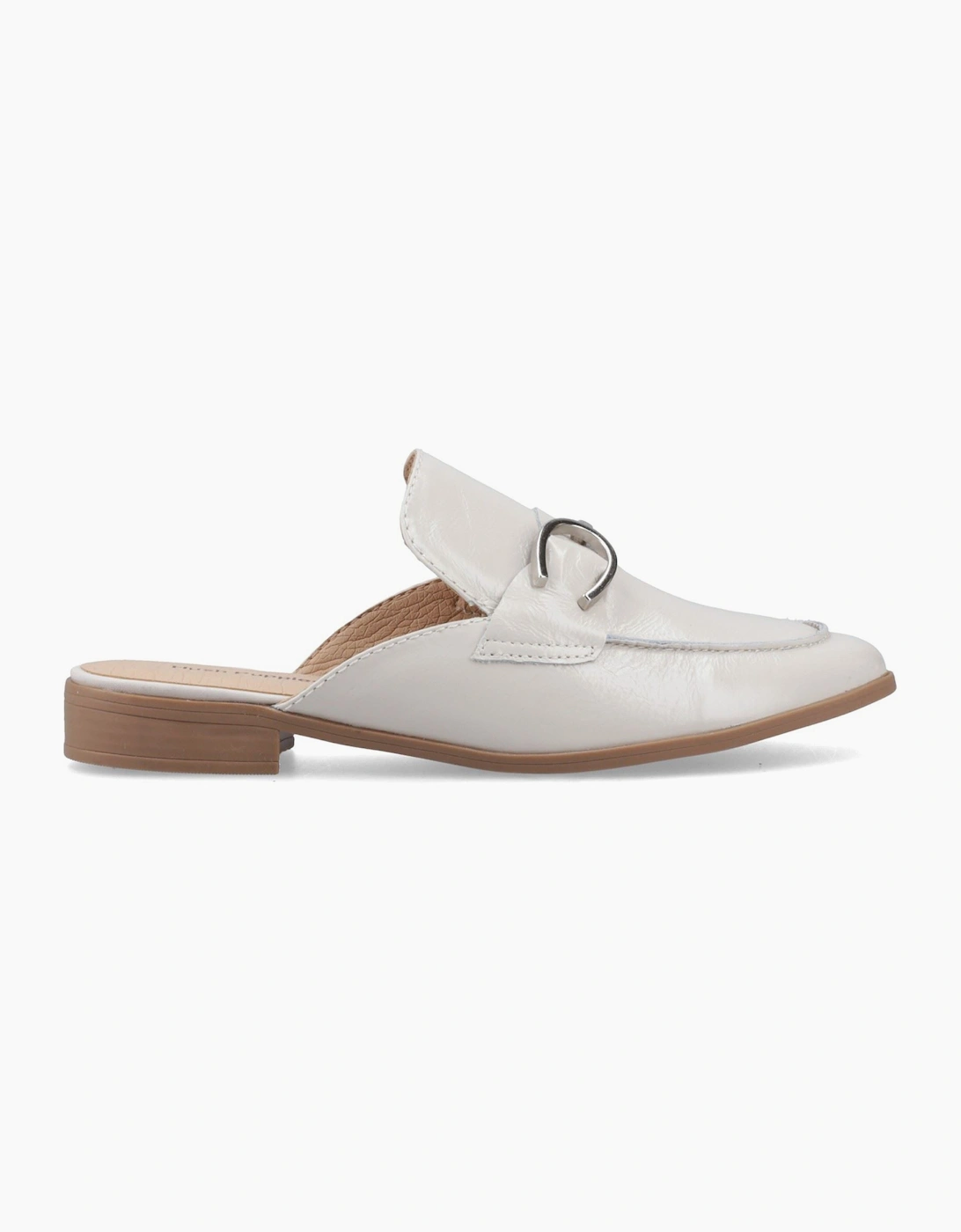 Hush Puppies Calla Leather Women's Ivory Mules