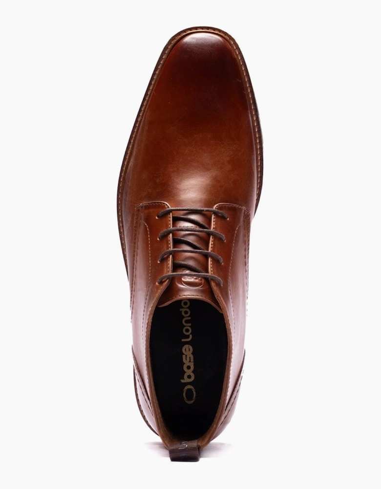 Base London Belgrave Leather Men's WASHED TAN Ankle Boots
