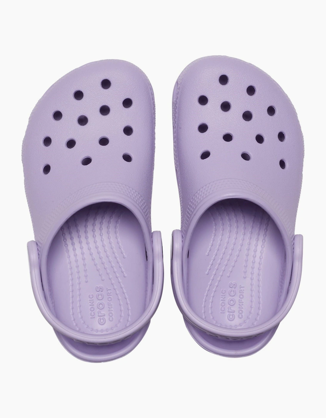 Crocs Classic Toddler EVA Kids Lavender Clogs