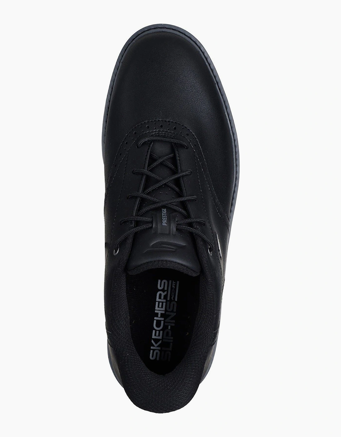 Skechers GO Golf Prestige Leather Men's BLACK Golf Shoes