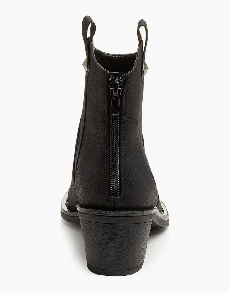 Rocket Dog Yolanda Polyurethane Women's Black Heeled Ankle Boots
