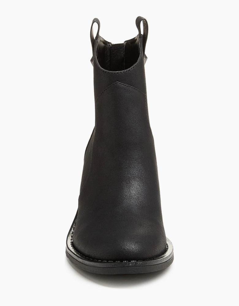 Rocket Dog Yolanda Polyurethane Women's Black Heeled Ankle Boots