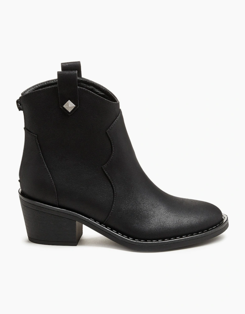 Rocket Dog Yolanda Polyurethane Women's Black Heeled Ankle Boots
