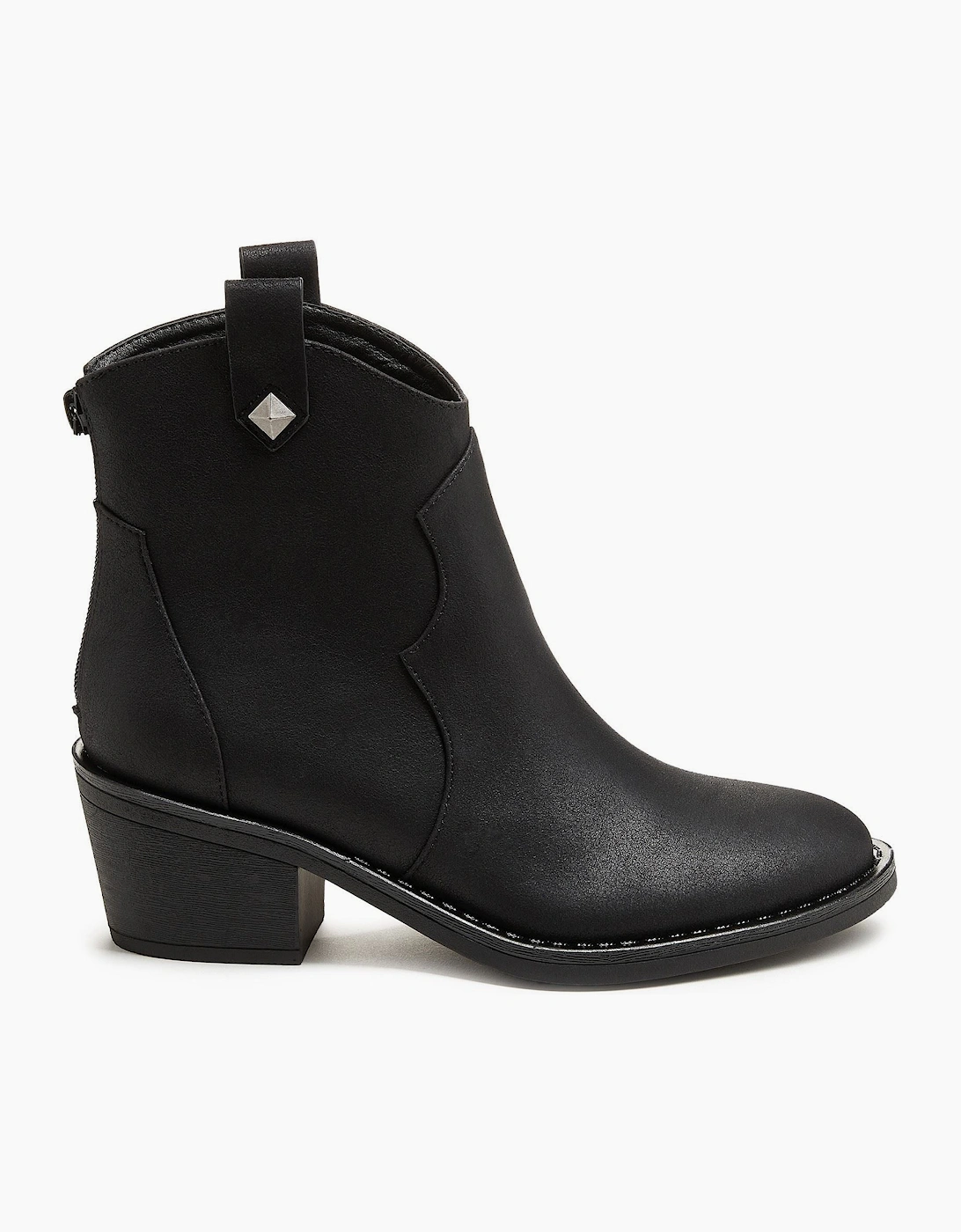 Rocket Dog Yolanda Polyurethane Women's Black Heeled Ankle Boots