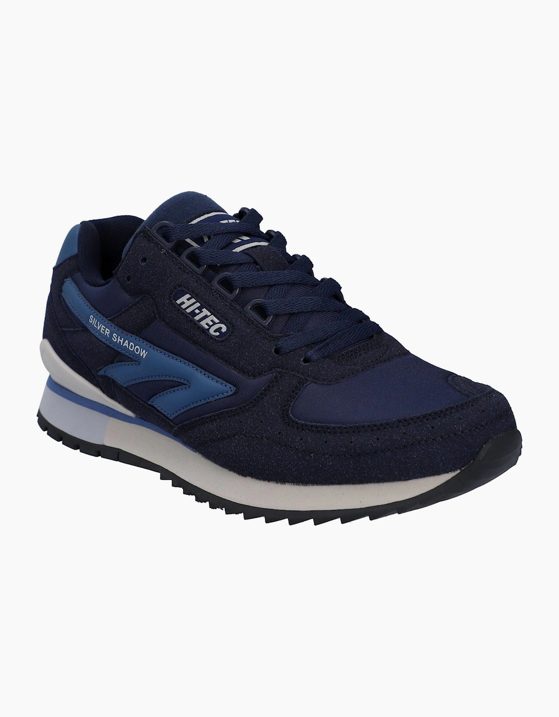 Hi-Tec Silver Shadow Men's Navy/Black Trainers, 10 of 9
