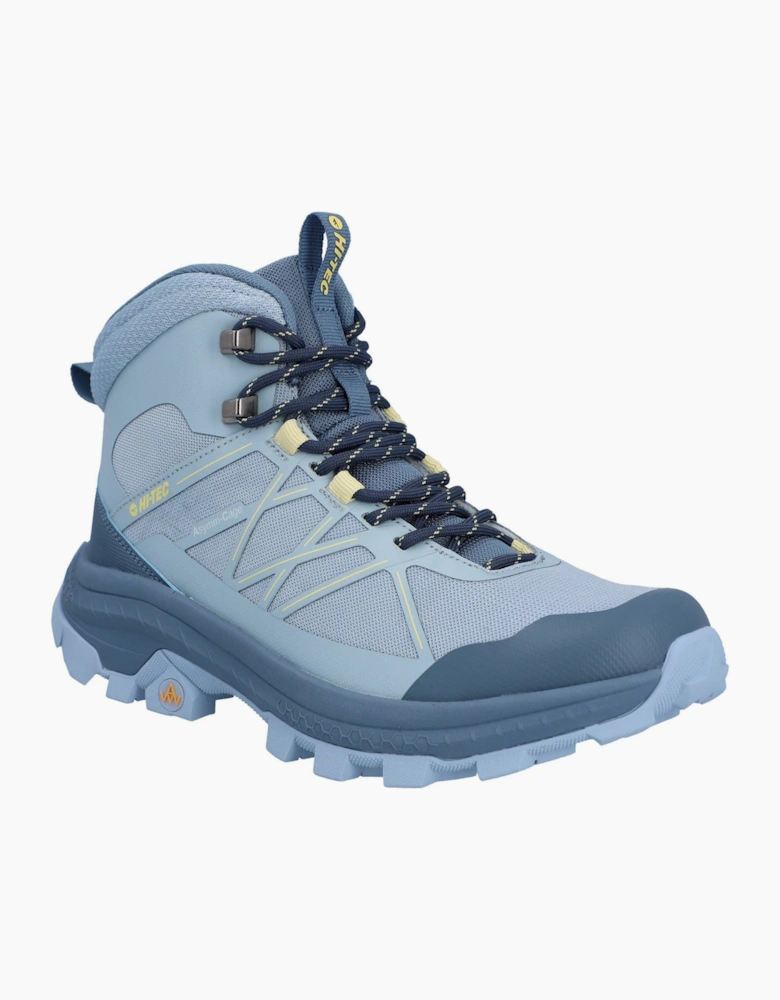 Hi-Tec Infuse Mid Polyester Women's Blue Fog/Flintstone/Banana Hiking Boots