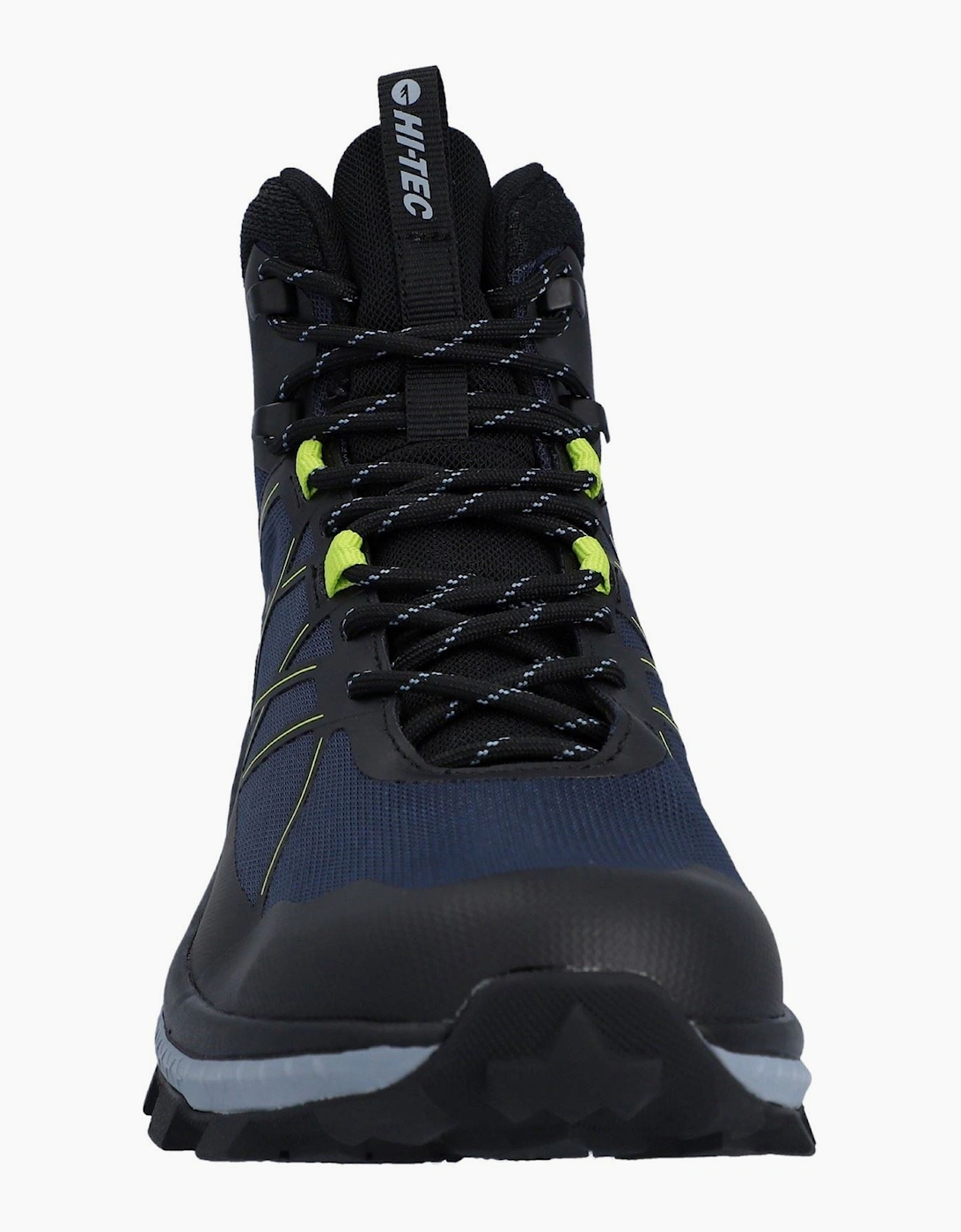 Hi-Tec Infuse Mid Polyester Men's Black/Spellbound/Acid Lime Hiking Boots