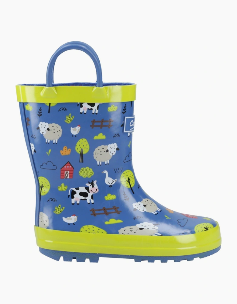 Cotswold Puddle Rubber Unisex Kid's Farm Wellington Boots