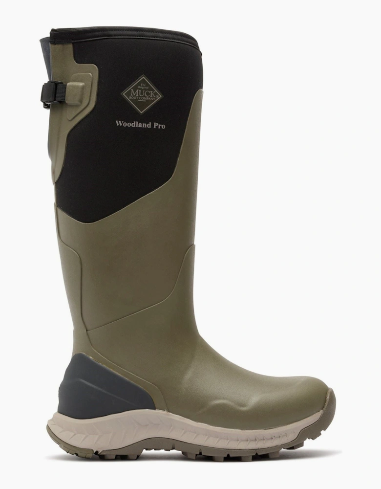 Muck Boots Woodland Pro Rubber Men's OLIVE Wellington Boots