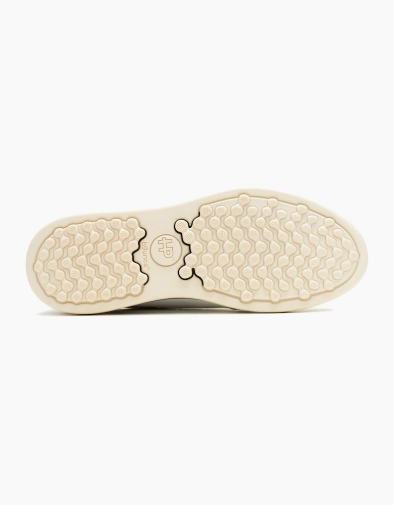 Hush Puppies Wes HP Sneaker Suede Men's White Trainers