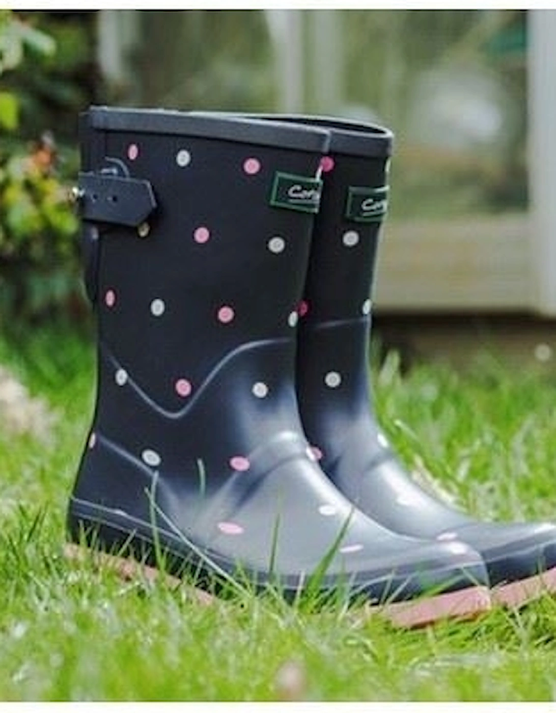 Cotswold Clarence Mid Rubber Women's Spot Wellington Boots