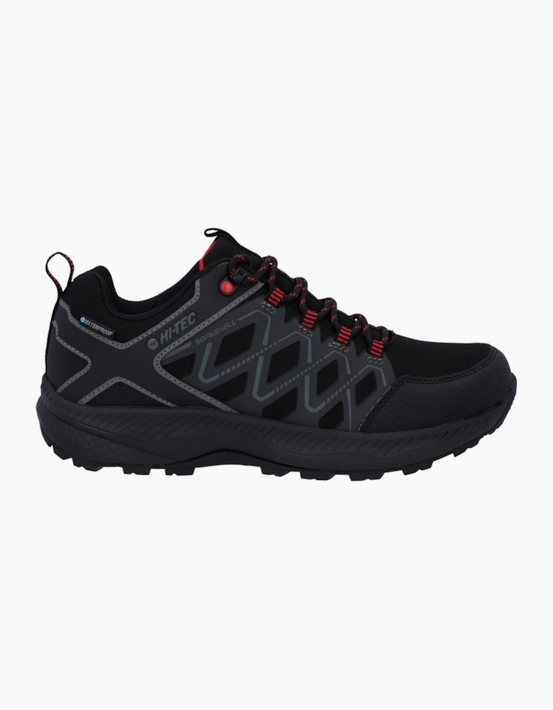 Hi-Tec Diamonde Low Polyester Men's Black/Castlerock Hiking Shoes