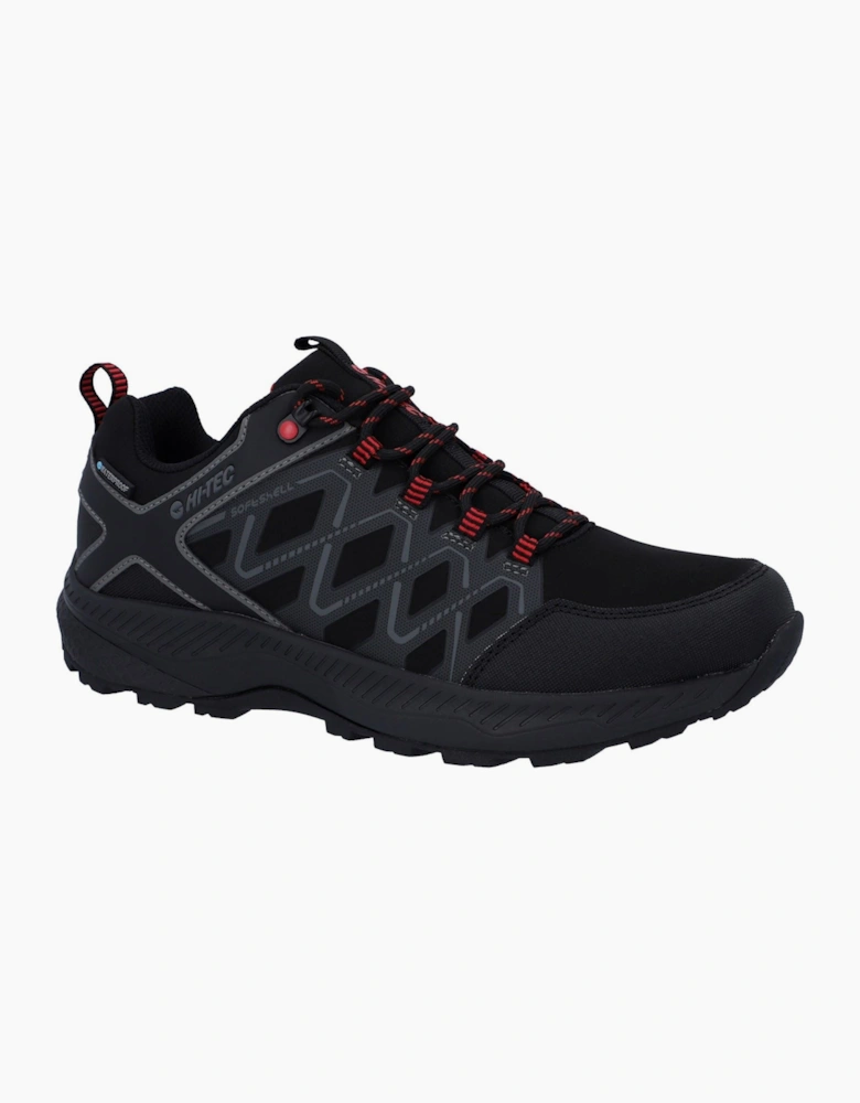 Hi-Tec Diamonde Low Polyester Men's Black/Castlerock Hiking Shoes