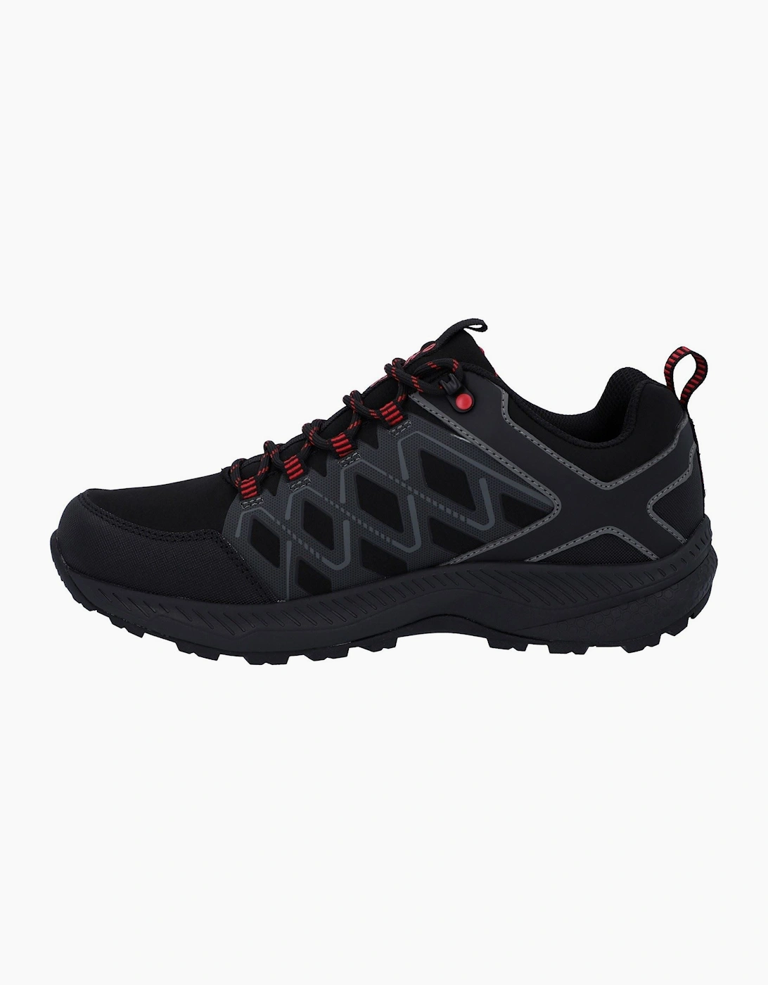 Hi-Tec Diamonde Low Polyester Men's Black/Castlerock Hiking Shoes