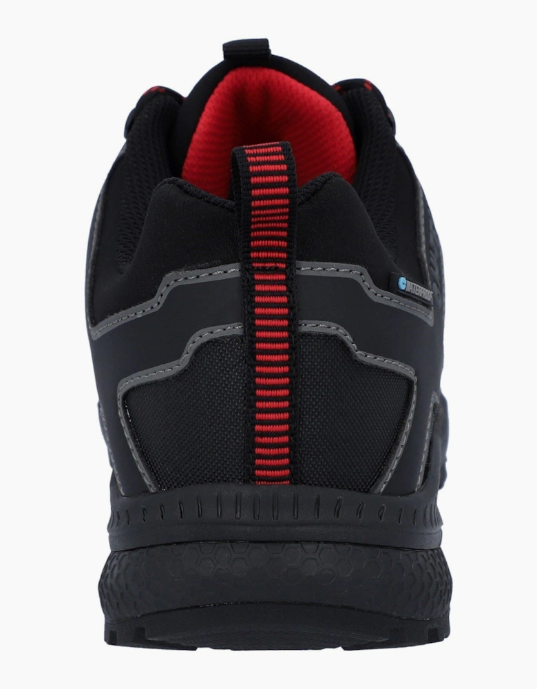 Hi-Tec Diamonde Low Polyester Men's Black/Castlerock Hiking Shoes