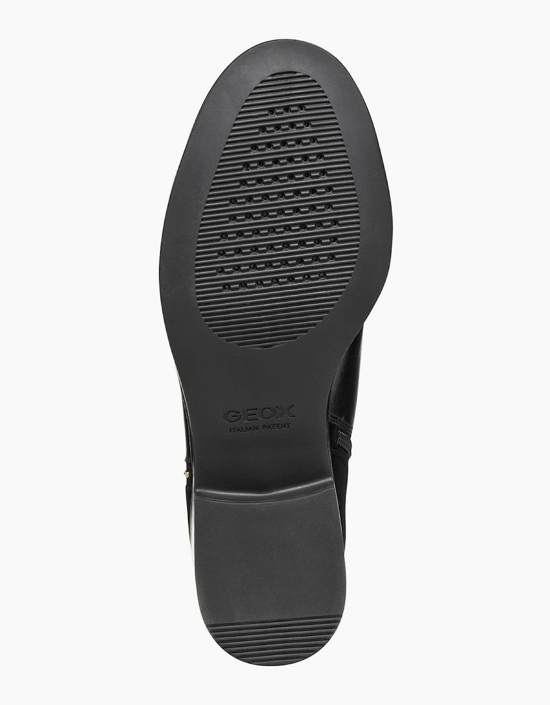 Geox D Camexia Leather Women's Black Boots