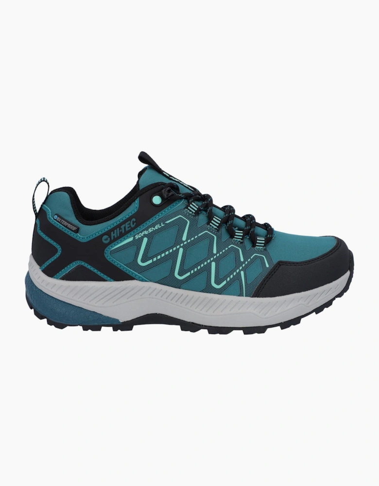 Hi-Tec Diamonde Low Polyester Women's Dragonfly/Black/Florida Keys Hiking Shoes