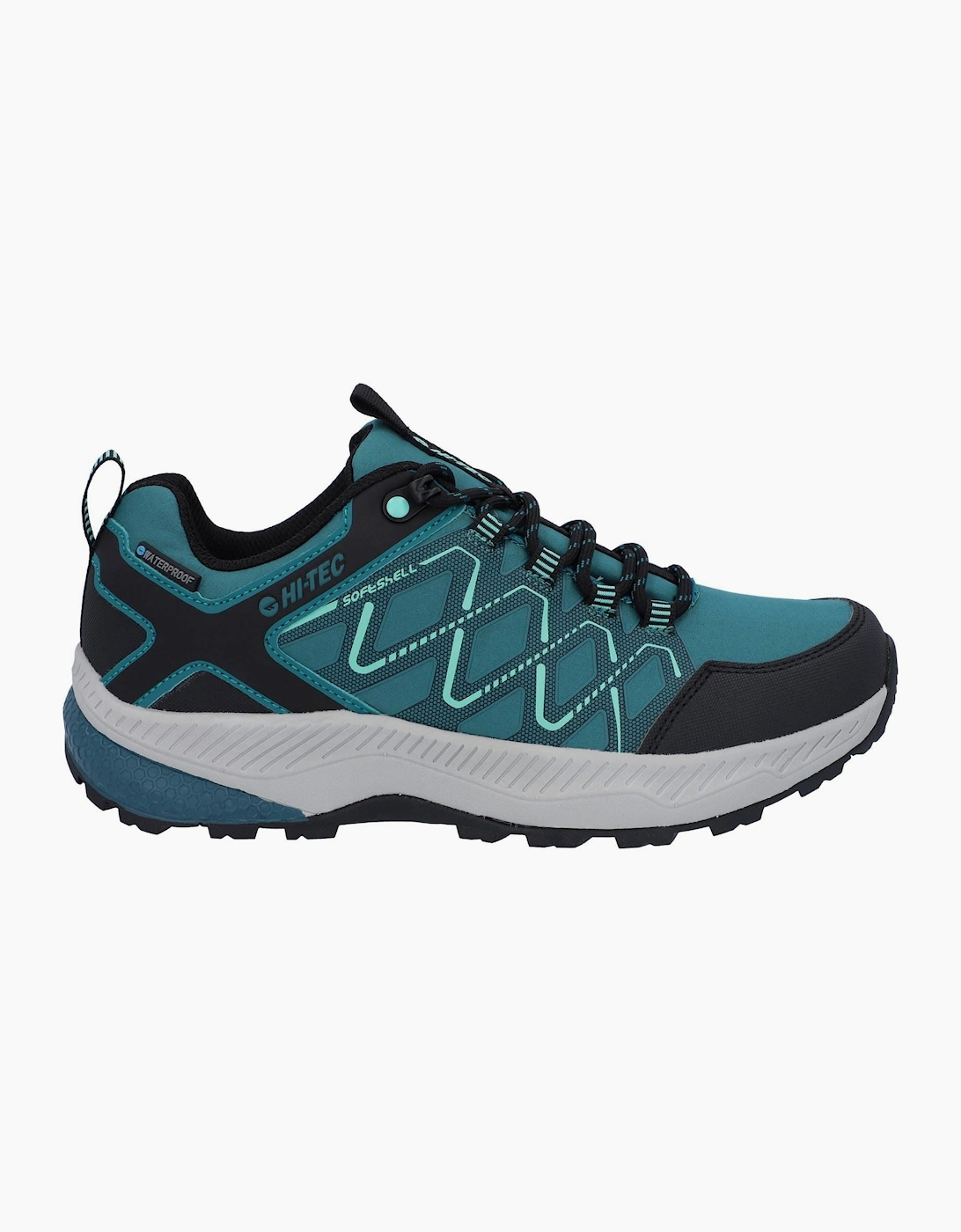 Hi-Tec Diamonde Low Polyester Women's Dragonfly/Black/Florida Keys Hiking Shoes