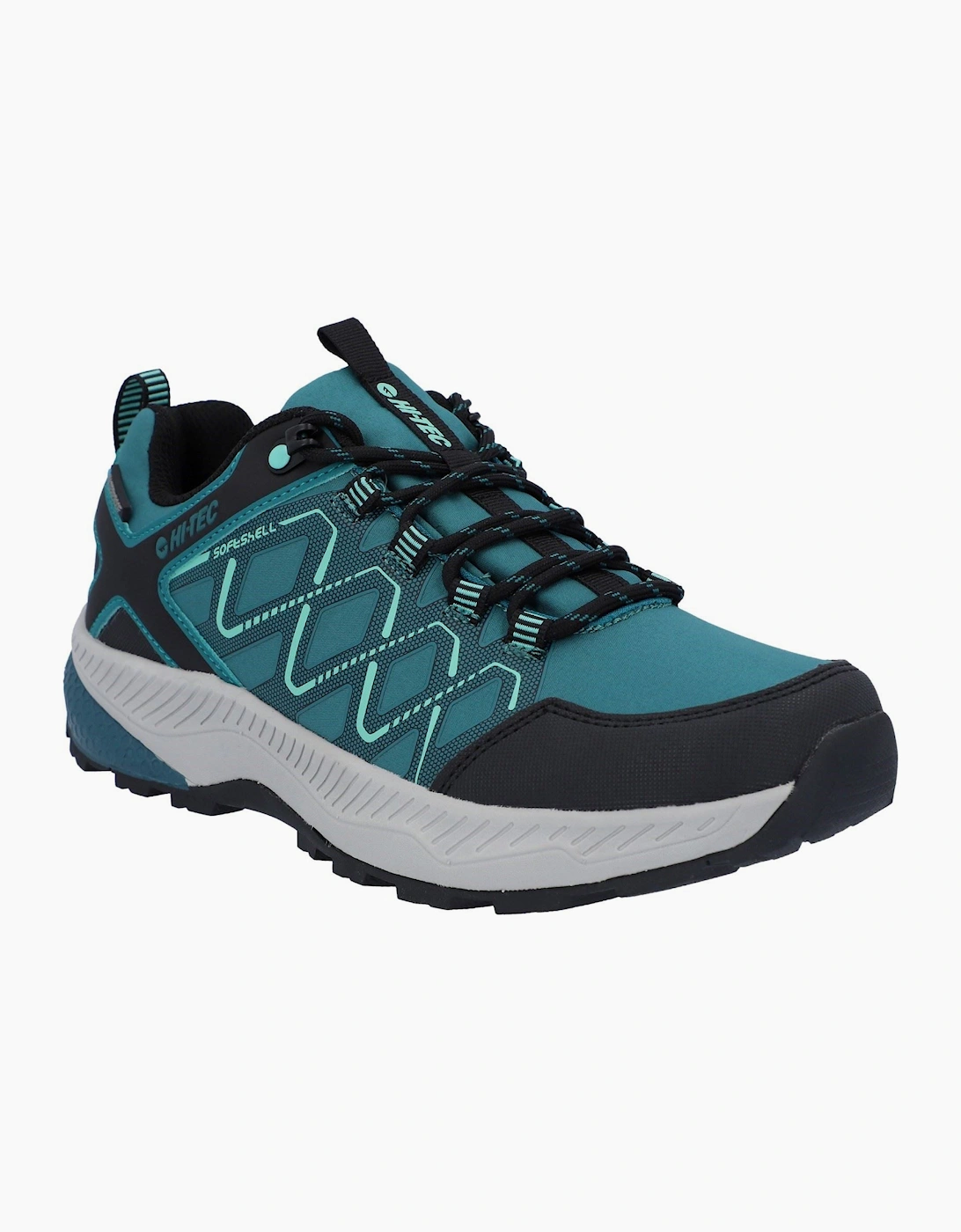 Hi-Tec Diamonde Low Polyester Women's Dragonfly/Black/Florida Keys Hiking Shoes, 8 of 7