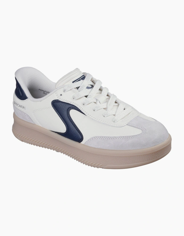 Skechers Hotshot HI - Lifted Luxe Polyurethane Women's Off White/Navy Trainers