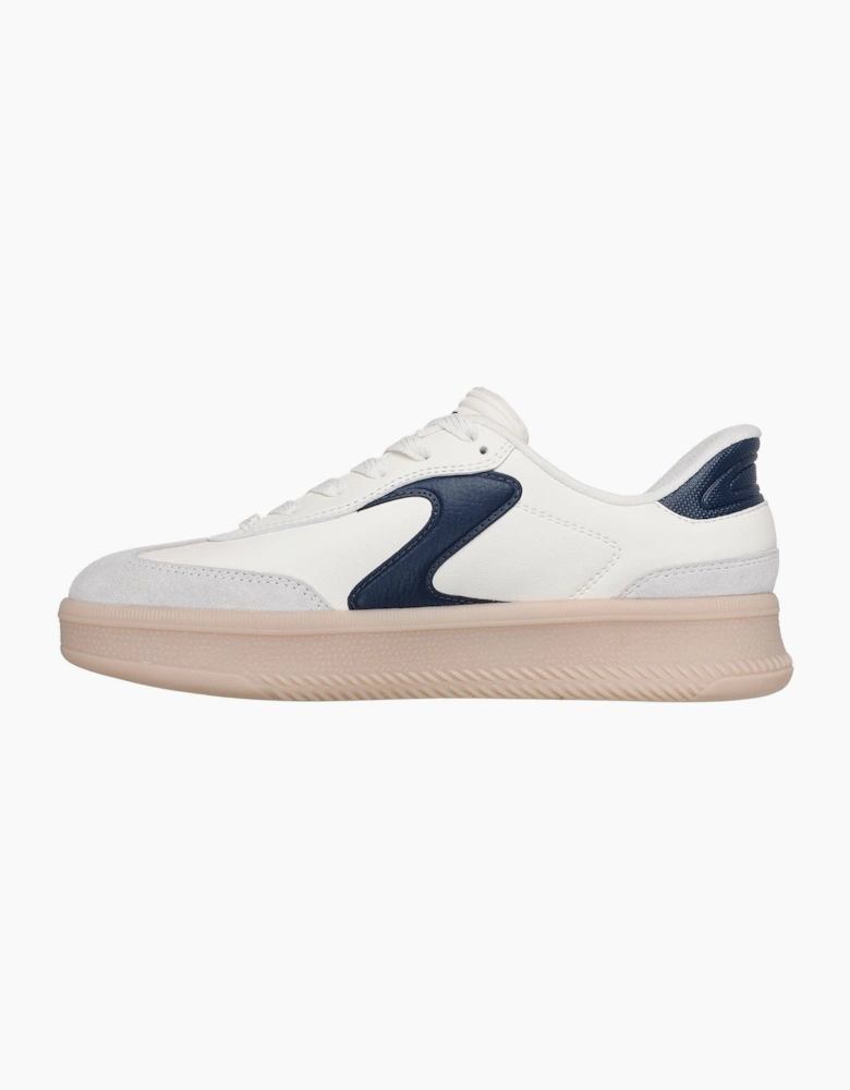 Skechers Hotshot HI - Lifted Luxe Polyurethane Women's Off White/Navy Trainers