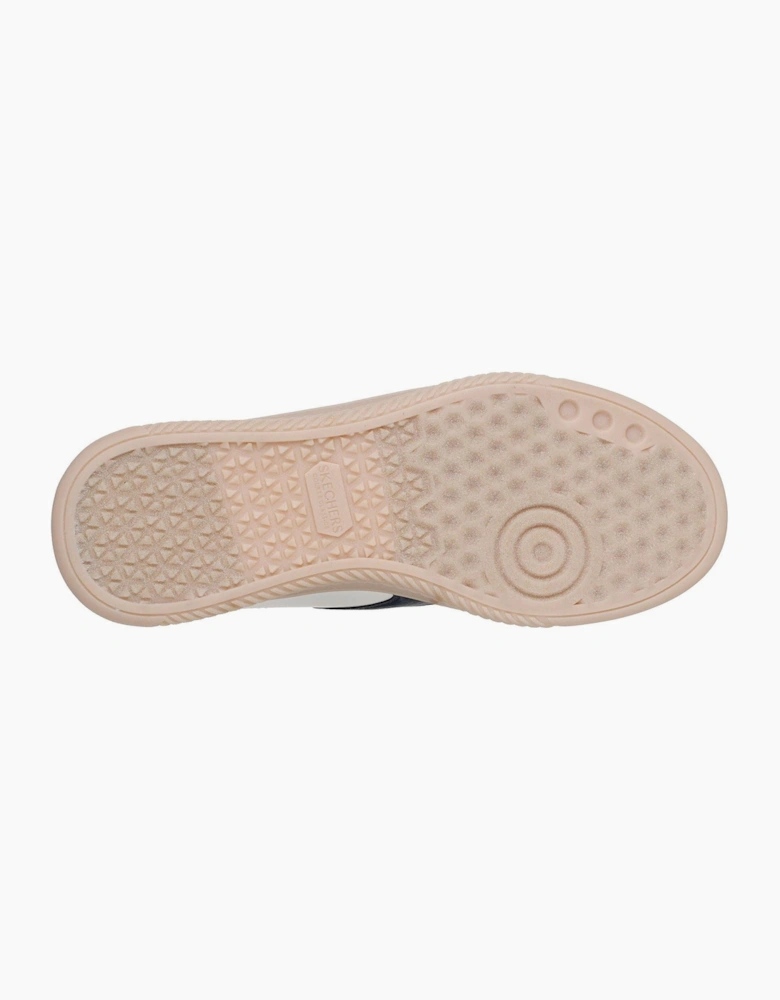 Skechers Hotshot HI - Lifted Luxe Polyurethane Women's Off White/Navy Trainers
