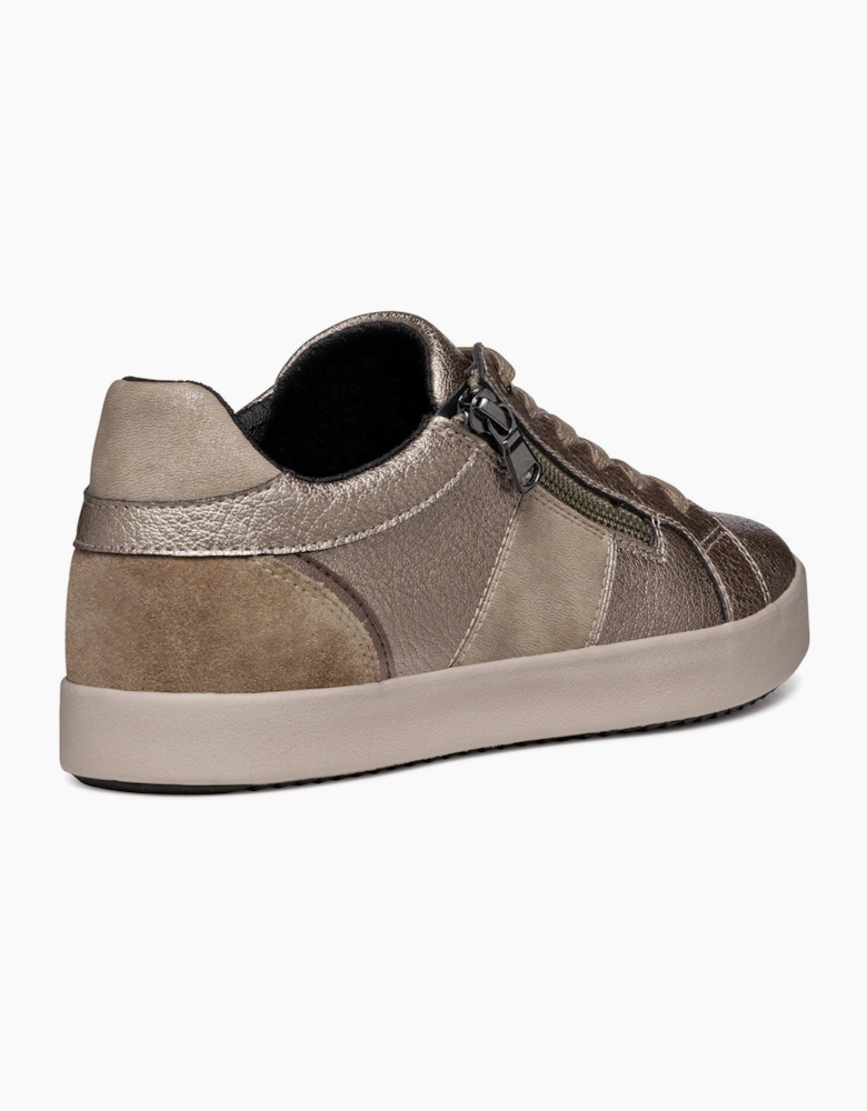 Geox D Blomiee E Women's Taupe Trainers