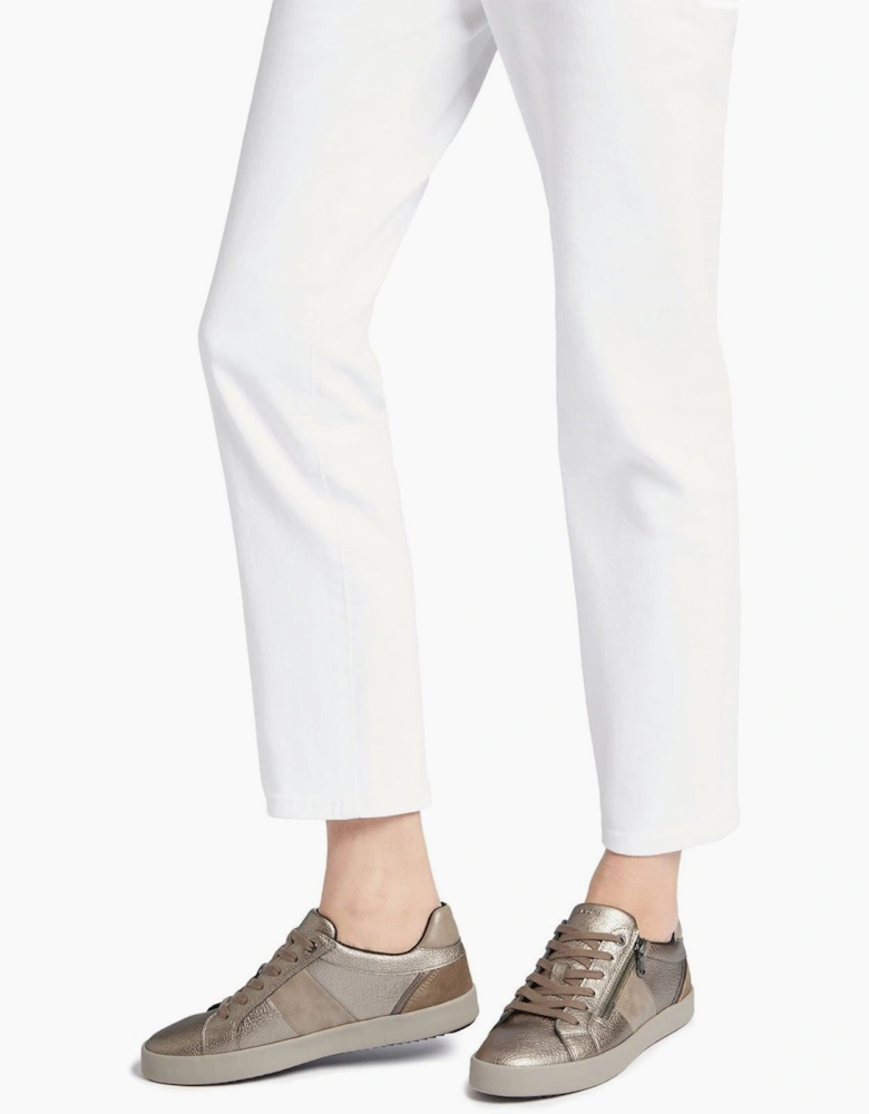 Geox D Blomiee E Women's Taupe Trainers