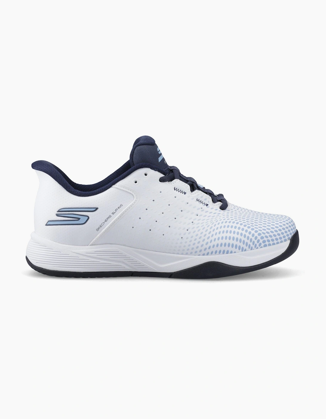 Skechers Slip-ins Relaxed Fit Viper Court Reload Men's White/Navy Blue Trainers